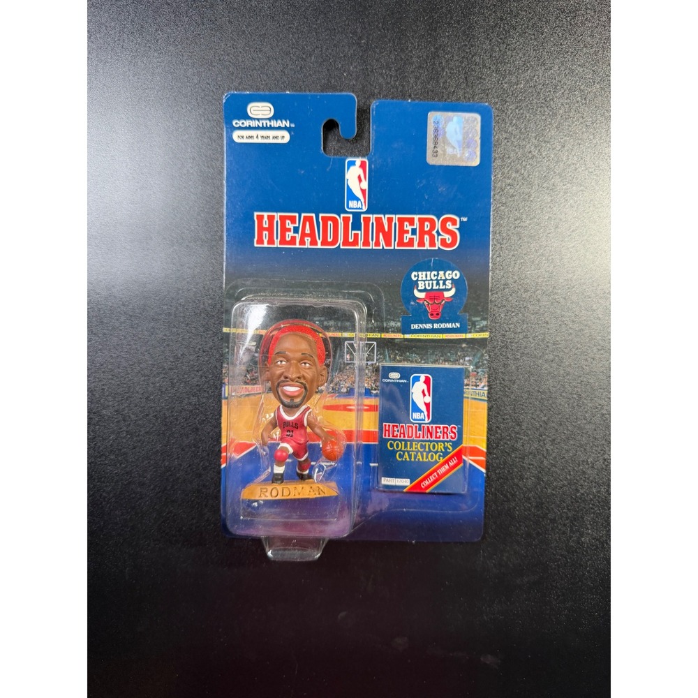 Dennis Rodman Chicago Bulls NBA Headliners Corinthian Figure 1996 New In Box